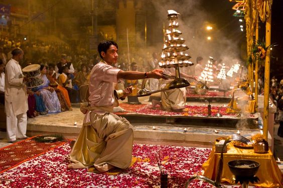 evening Ganga aarti varanasi